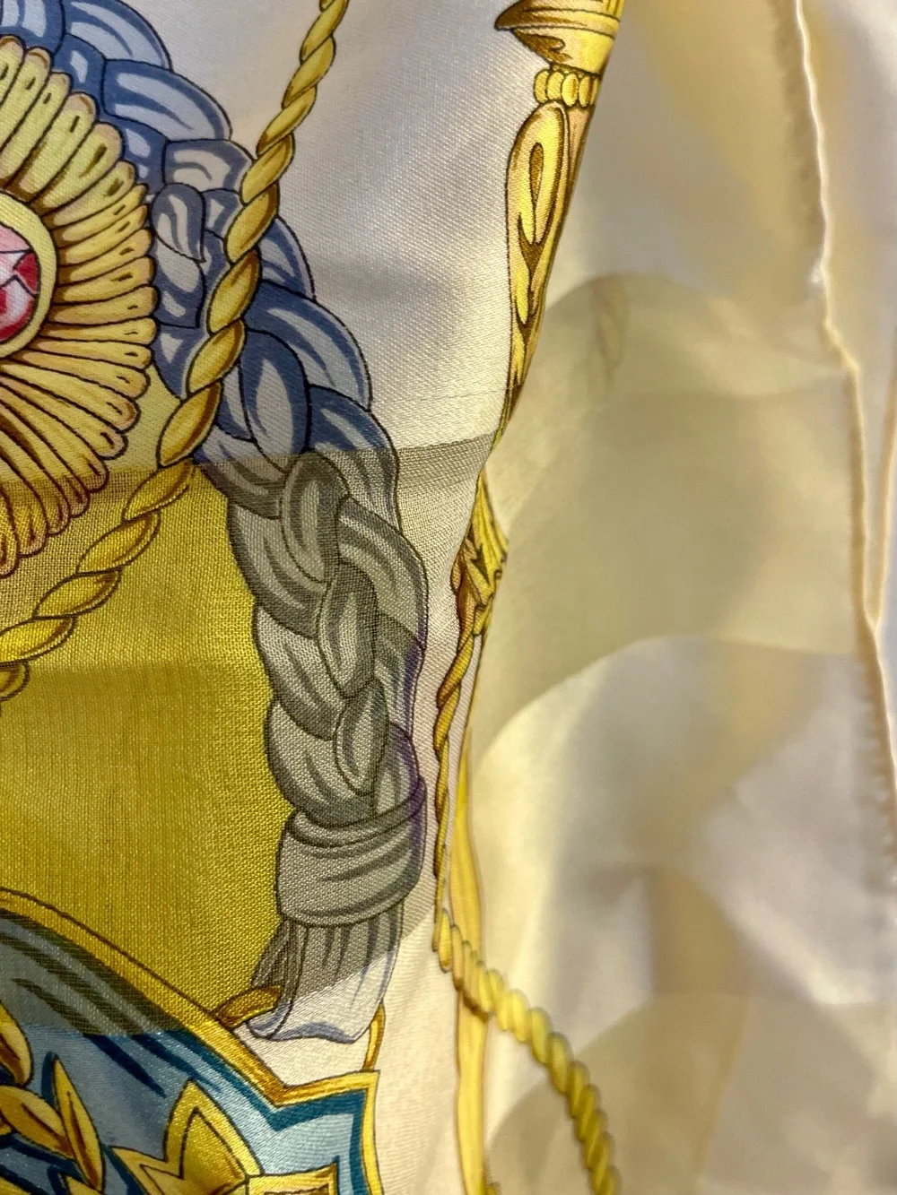 Vintage Hiroko Kapp 100% Silk Scarf Made In Japan Square